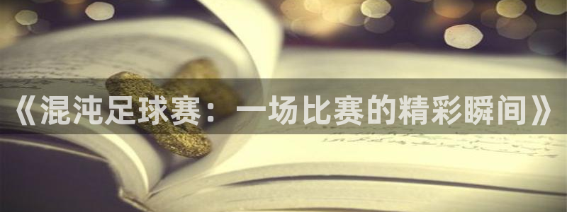 《混沌足球赛：一场比赛的精彩瞬间》