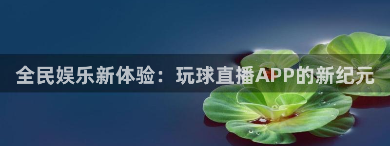 f五星体育在线直播：全民娱乐新体验：玩球直播APP的新纪元